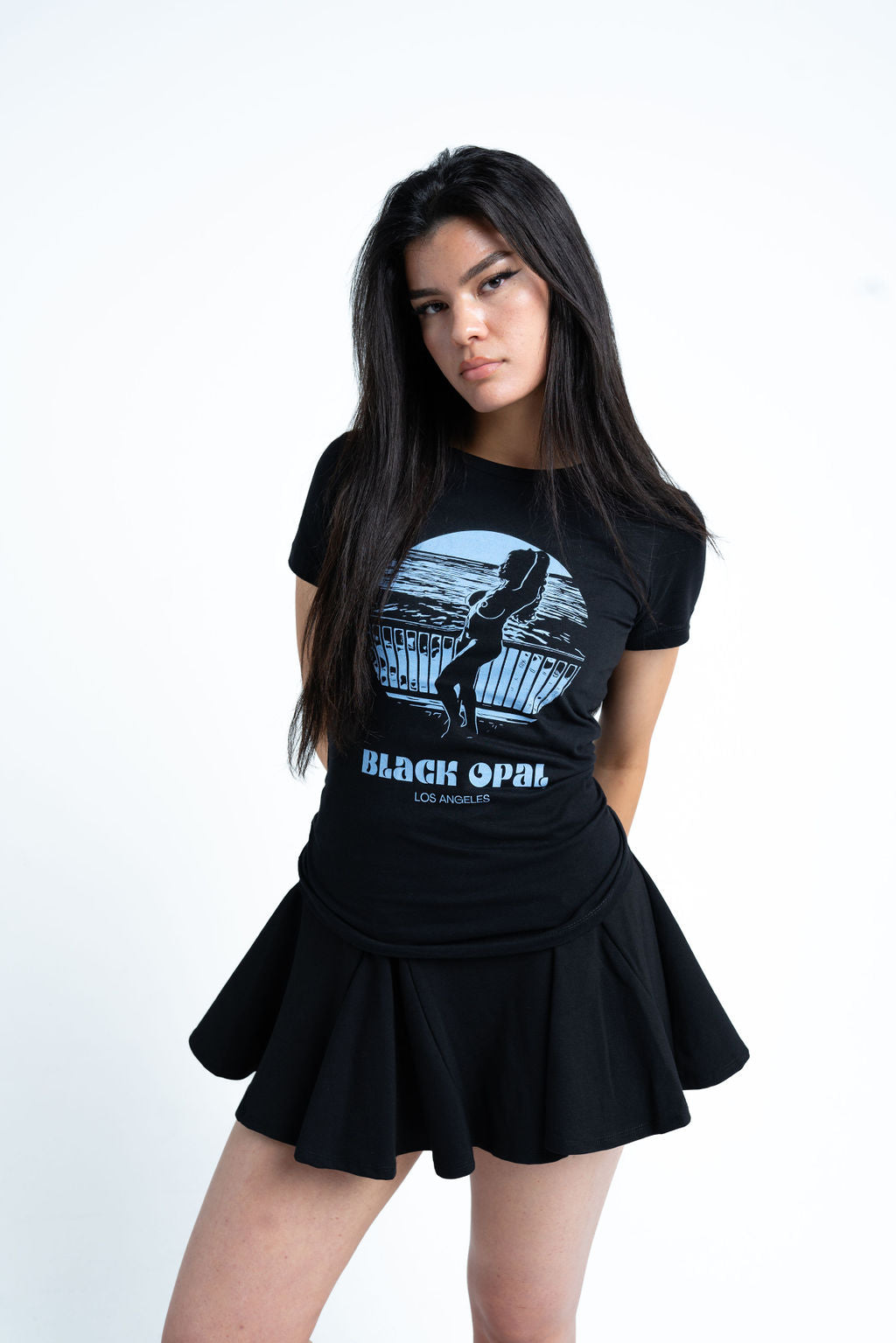 Introducing “Black Opal -Sea Goddess”.  Wearable Art Collection (T-Shirt) For Her