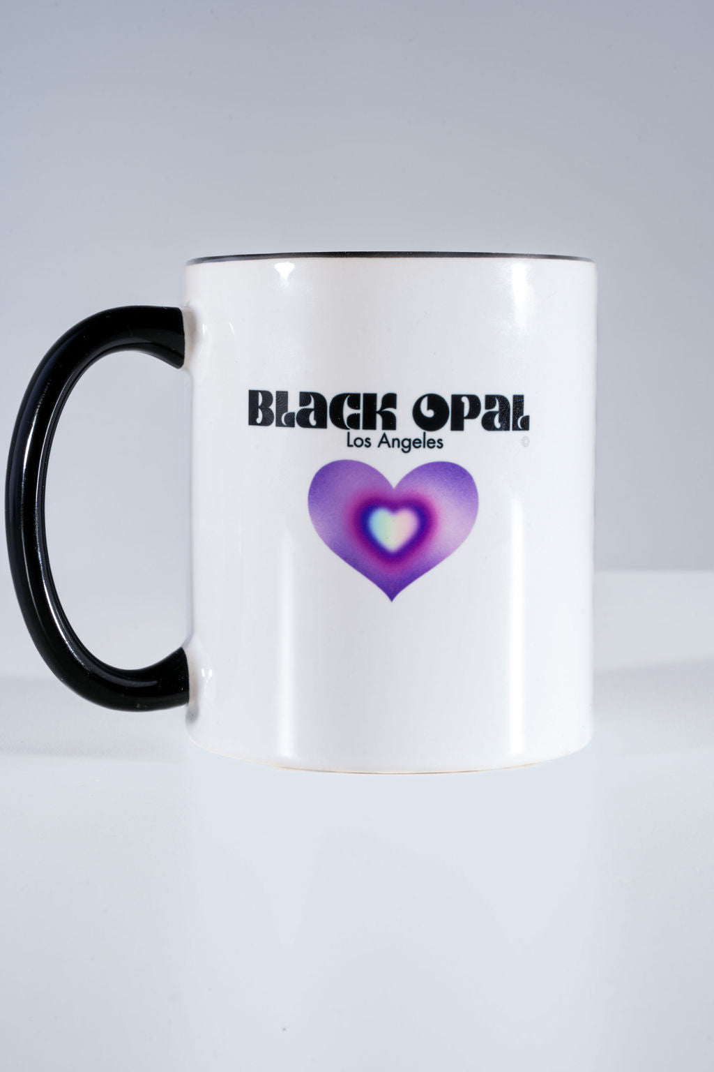 Copy of Black Opal Designs-LA  Love Mug ("Ripple Heart Collection")