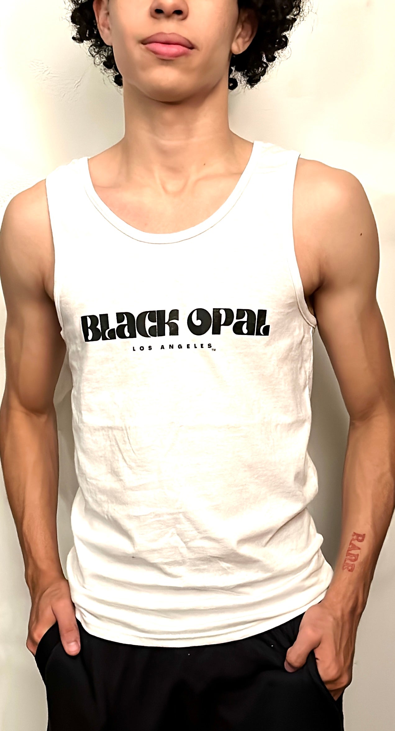 BOD-LA Effortlessly  Sexy  White Brand  Basic Tank Top (Temp Launch Promo Offer)